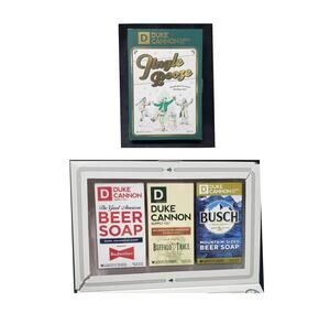 Duke Cannon Supply Jingle Booze Holiday Classics 3 Pack Beer Bar Soap Gift Set